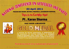 Gold medalist Pt. Karan Sharma